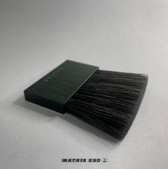 Matrix Super Grade Conductive Anti Static ESD Electrostatic Discharge Brush Matrix ESD 43mm for Miniature Models, Camera, Photo, Film, PCB, Mobiles & Vinyl Record Dust Free Handheld typed Brush