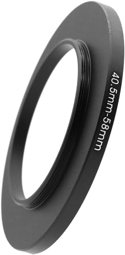 40.5-37/42/43/45/46/49/52/55/58/62/67/72/77/82mm Step Up & Step Down Rings Adapter for Camera Lens and Filters 40.5-58 Filter Adapter Ring 40.5mm Lens to 58mm Filters