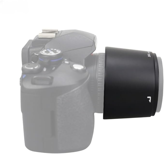 JJC LH-61D Lens Hood Shade for Olympus Zuiko Digital ED 40-150mm f/4.0-5.6, M.Zuiko Digital ED 40-150mm f/4.0-5.6 and ED 40-150mm f/4.0-5.6 R Lens, Reversible and Compatible with 58mm Filter/Cap