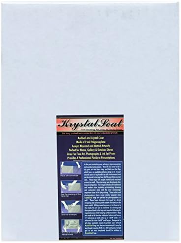Creative Mark Krystal Seal ATC Art and Photo Bags - 2.5 x 3.5- Pack of 250 - Archival Polyethylene Sealing Bags for Paintings, Artwork and Photo Storage