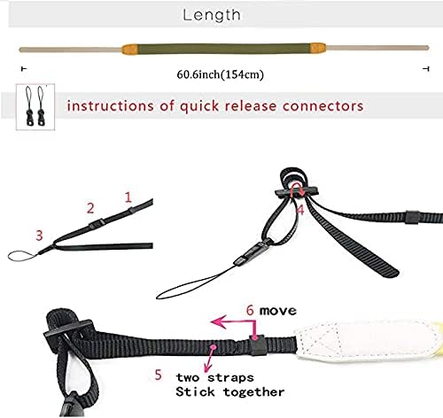 Camera Strap Camera Neck Strap with Quick-release Buckles for Mirrorless Camera.(Black)