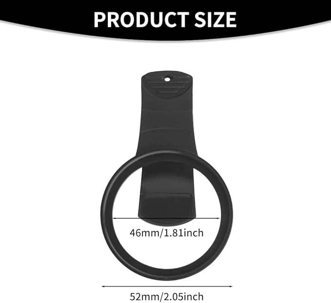 52mm Clip-on CPL Phone Camera Lens Filter, Universal Phone Lens Filter Kit, CPL Filter Compatible with iPhoneSamsung/Android Smartphones(Size:52mm)
