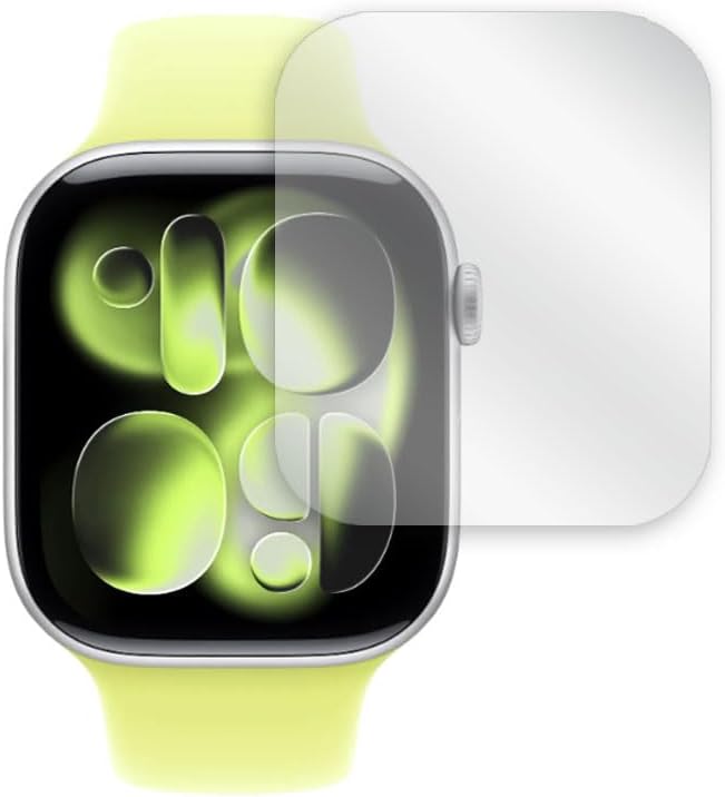Fenzer 3-Pack for Apple Watch iWatch Series 11 (46mm) Screen Protector [Not Glass] - Film for Apple Watch iWatch Series 11 (46mm) LCD Ultra HD Screen Shield Protector
