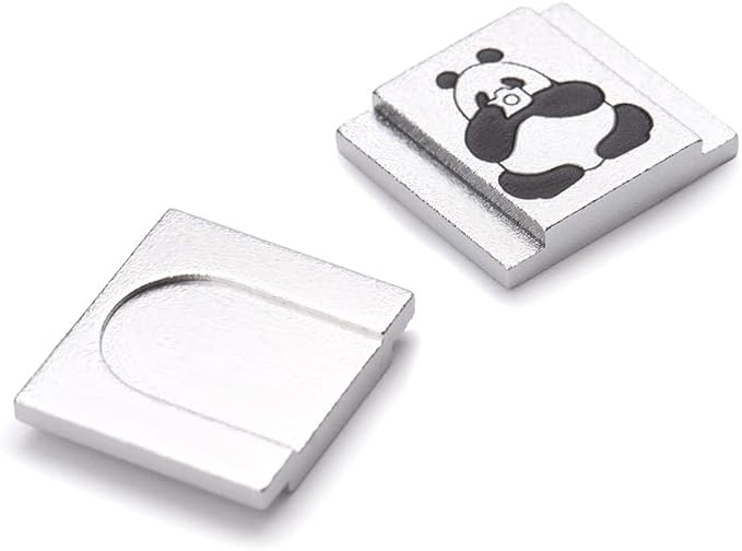 Camera Metal Hot Shoe Cover Protector Cap Cute Button Compatible for Fujifilm X100VI X100V X-M5 X-T4 X-T3 for Nikon ZF Z5 Z6 Z6II (Aluminum Alloy-Set)