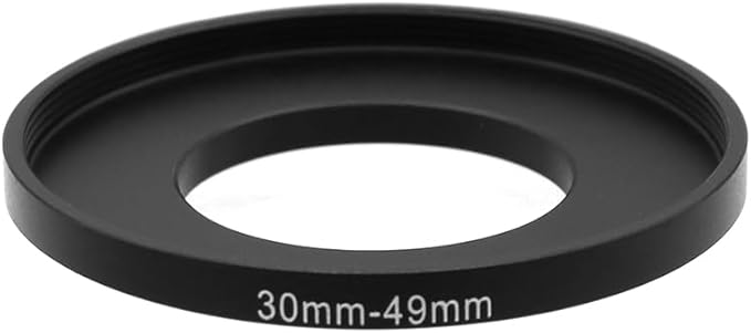 30-25/26/28/37/42/46/49/52/55/58mm Step Up & Step Down Rings Adapter for Lens and Filter 30-49 Filter Adapter Ring 30mm Lens to 49mm Filters