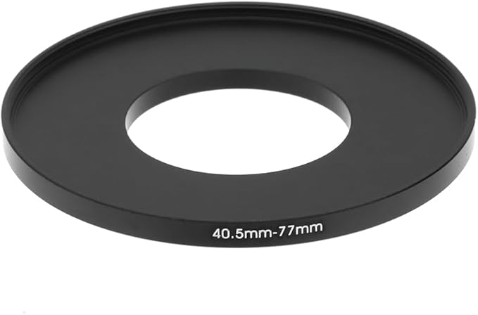 40.5-37/42/43/45/46/49/52/55/58/62/67/72/77/82mm Step Up & Step Down Rings Adapter for Camera Lens and Filters 40.5-77 Filter Adapter Ring 40.5mm Lens to 77mm Filters