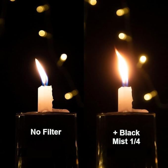 Kase Skyeye Black Mist 1/4 Magnetic MC Optical Glass Filter Incl Adapter Soft Focus (67mm)