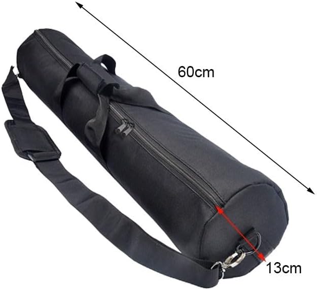 40-120cm Tripod Carrying Case Bag, Waterproof Tripod Travel Carrying Storage with Shoulder Strap Padded & Handle for Light Stands, and Tripod Photography Accessories(60cm)