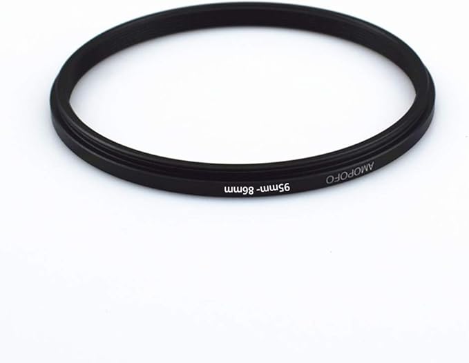 95 to 86mm Metal Ring/95mm to 86mm Step Down Rings Filter Adapter for UV,ND,CPL,Metal Step Down Rings,Compatible with All 95mm Camera Lenses & 86mm Accessories