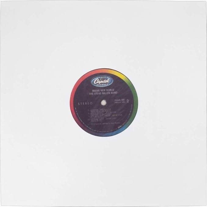 12" Premium Polylined Heavyweight Record Inner Sleeves - Archival Quality, Heavyweight Paper & Plastic #12IA (25)