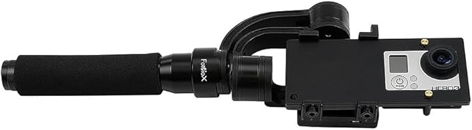 Fotodiox Freeflight Moto MkII - 3-Axis Handheld Gimbal Stabilizer for GoPro Hero, Smartphone & iPhone - Handheld Powered Video Stabilizer System and Stealthy Camera Support Mount