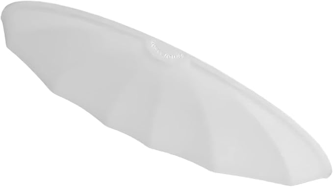 Car Rear View Backup Camera Rain Cover, Soft Silicone Anti-Rain Car Reversing Cameras Protection Cover, Waterproof Auto Backup Camera Rain Shield with Wider Design, for Most Cars (White)