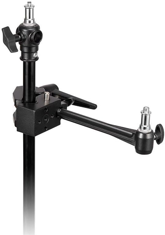 6 Inch Extension Arm with Spigot for Super Clamp - Versatile and Sturdy Photography Accessory for Enhanced Equipment Mounting(2 Pack)