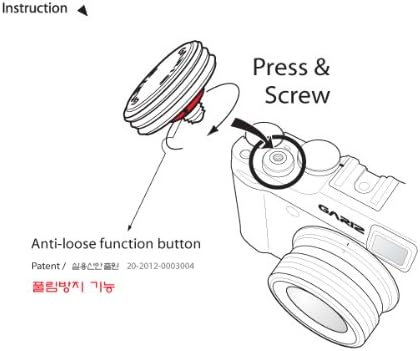 Gariz XA-SBL Series Leather Screw Type Soft Button Release Shutter for Sony Cameras (Camel)