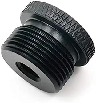 Donuts Mic Stand Adapter Combo Pack - 5/8 to 1/4 & 5/8 to 3/8 Mic Thread Screw Adapter for Tripod, Black