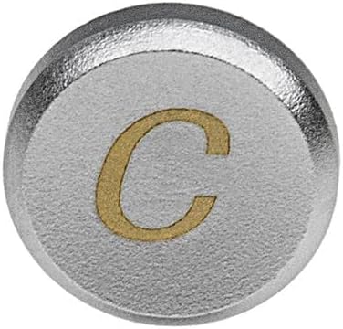 12 mm Soft Shutter Release Button for Contax & Canon Camera Silver & Yellow