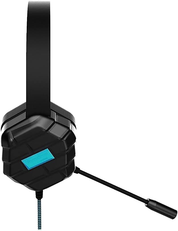 Gumdrop DropTech USB B2 On-Ear Headphone with Built-in Mic Designed for K-12 Students, Teachers and Classrooms– Drop Tested, Rugged and Reliable for an Enhanced Educational Learning Experience–Black
