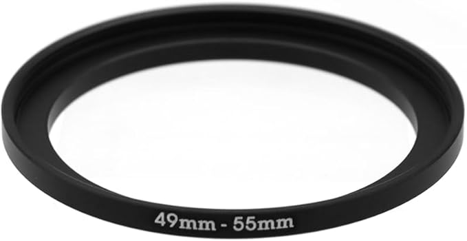 49-30/37/40.5/43/46/48/49/52/55/58/62/67/72/77/82mm Step Up & Step Down Rings Adapter for Lens and Filter 49-55 Filter Adapter Ring 49mm Lens to 55mm Filters