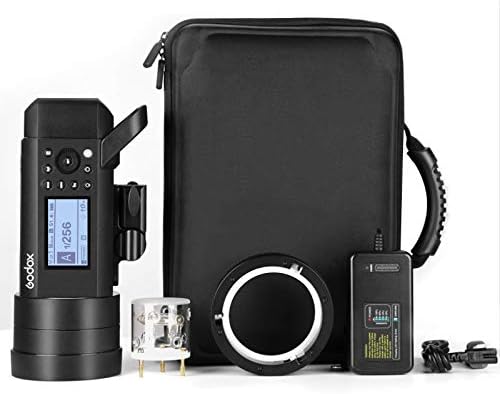 Godox AD400Pro 400Ws GN72 TTL 1/8000s HSS 2.4G X System All-in-One Outdoor Flash Speedlite Strobe Light, Battery-Powered Monolight, 390 Full Power Pops, 0.01-1s Recycle Time, 30W LED Modeling Lamp