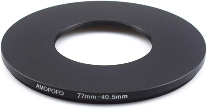 77 to 40.5mm Metal Ring/77mm to 40.5mm Step Down Rings Filter Adapter for UV,ND,CPL,Metal Step Down Rings,Compatible with All 77mm Camera Lenses & 40.5mm Accessories