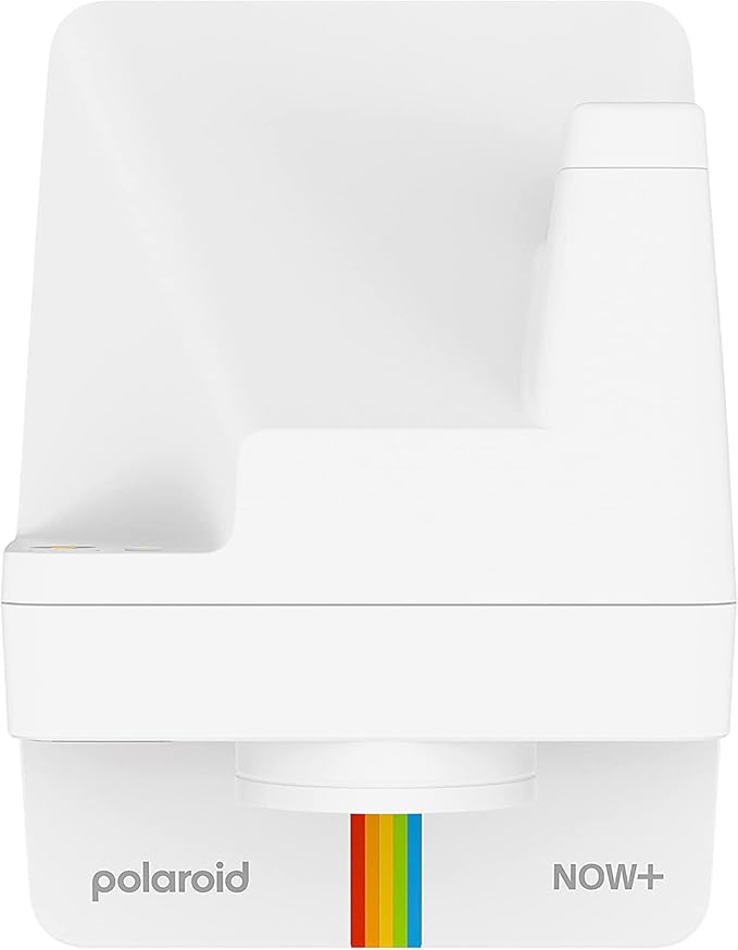 Polaroid Originals Now+ Plus 2nd Generation Bluetooth I-Type Instant Camera with Bonus Lens Filter Kit, 16 Color Film Photos | Signature Series Charger Bundle