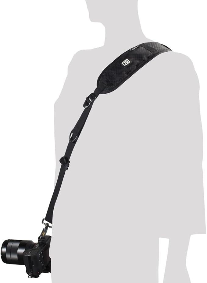 BLACKRAPID RS-4 Retro Classic, Original Camera Sling Design, Strap for DSLR, SLR and Mirrorless Cameras, for Right-Handed and Left-Handed Photographers, with On-The-Fly Sling Length Adjuster