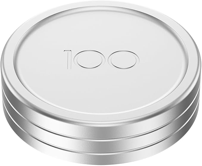 JJC Lens Cap for Leica Q3 Q3 43 Q2 Q Q-P, with '100' Imprint for Leica's 100 Anniversary, QP Digital Camera Lens Protective Cover with Soft Fabric Interior, Dustproof & Scratch-Resistant
