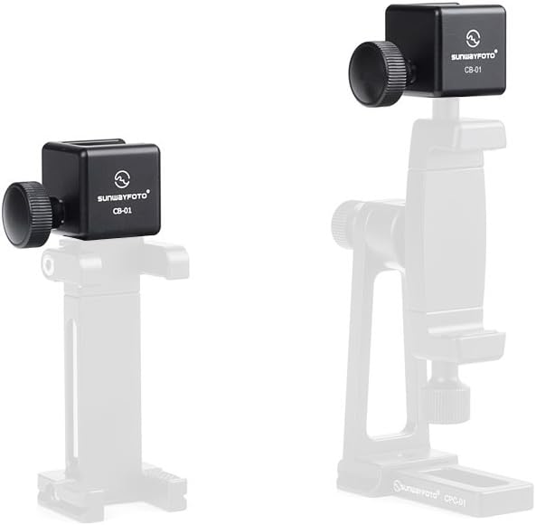 Sunwayfoto CB-01 Cold Shoe Accessory Adapter for Smartphone / Microphone