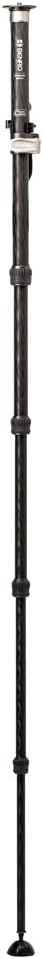 Benro Carbon Fiber Monopod – 6-Section Lightweight Travel Monopod with Twist Locks, Folding Base, 360° Swivel, and High Load Capacity for DSLR, Mirrorless & Video Cameras (MSD36C)