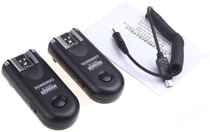 YONGNUO RF-603II N3 Wireless Shutter Release, Flash Trigger for Nikon DSLR D90 D600 D7100 D7000 D5100 D5000 D3100 D3000
