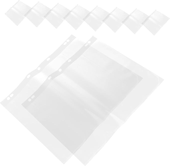 10pcs Document Pouches with Heavy Duty Protectors for Film Negative Storage Compatibility for Organizing Binders for Collectors and Family Historians