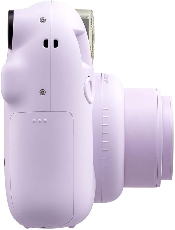 FUJIFILM INSTAX Mini 12 Instant Film Camera | Lilac Purple Bundled with INSTAX Mini Instant Film |40 Exposures + Instax Accessory Bundle + AA Batteries + Cleaning Cloth (10 Items)
