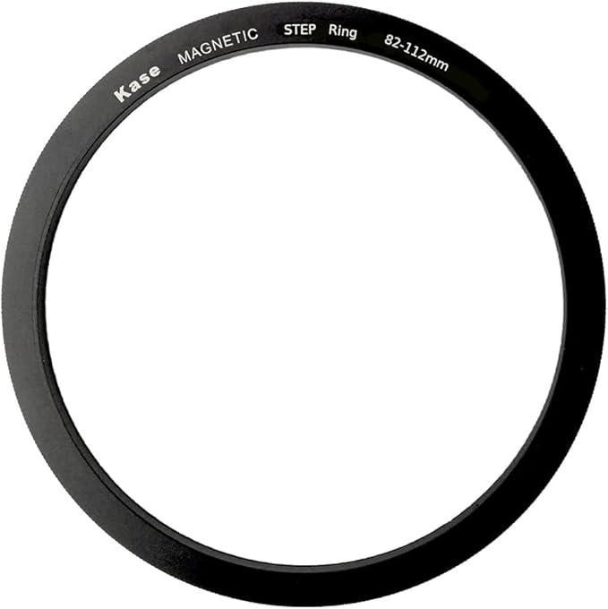 Kase Magnetic 82-112mm 82mm to 112mm Filter Step-Up Adapter Ring for Wolverine Magnetic Filters