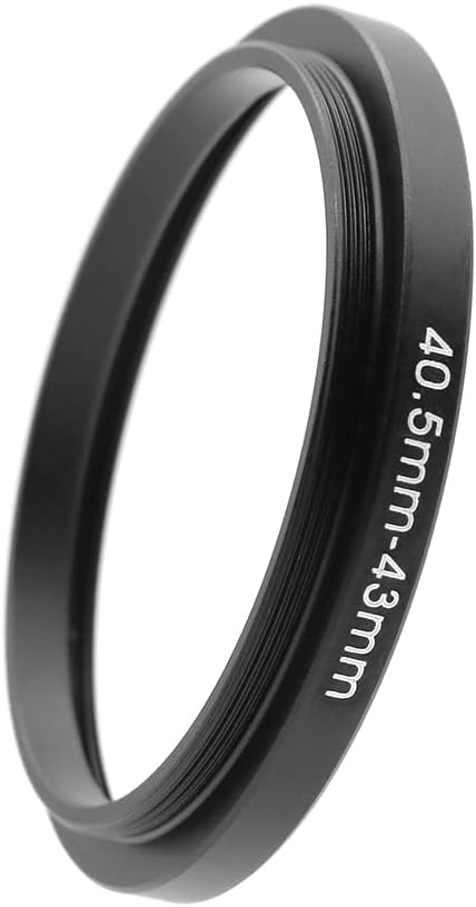 40.5-37/42/43/45/46/49/52/55/58/62/67/72/77/82mm Step Up & Step Down Rings Adapter for Camera Lens and Filters 40.5-43 Filter Adapter Ring 40.5mm Lens to 43mm Filters
