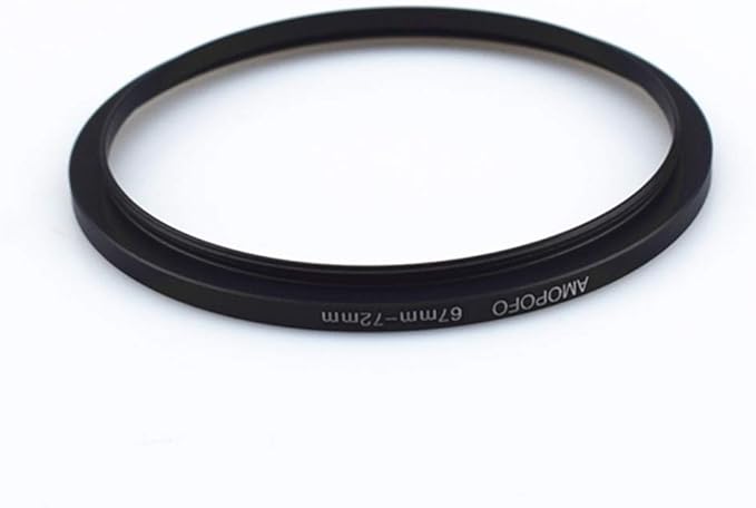67mm to 72mm Step-Up Ring Filter adapter/67mm to 72mm Camera Filter Ring for 72 mm UV,ND,CPL,Metal Step Up Ring