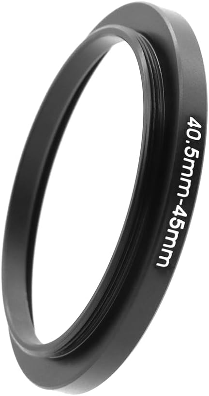 40.5-37/42/43/45/46/49/52/55/58/62/67/72/77/82mm Step Up & Step Down Rings Adapter for Camera Lens and Filters 40.5-45 Filter Adapter Ring 40.5mm Lens to 45mm Filters