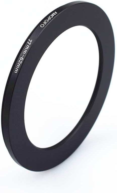 77 to 62mm Metal Ring/77mm to 62mm Step Down Rings Filter Adapter for UV,ND,CPL,Metal Step Down Rings,Compatible with All 77mm Camera Lenses & 62mm Accessories
