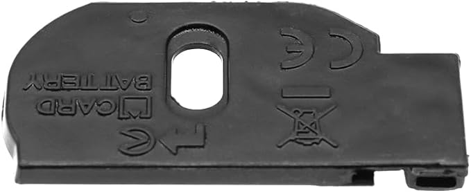 Battery Door Cover Replacement for Nikon AI CoolPix L19 L20 Cameras, Repair Part Accessory Lid Snap-On Battery Replacement Cap