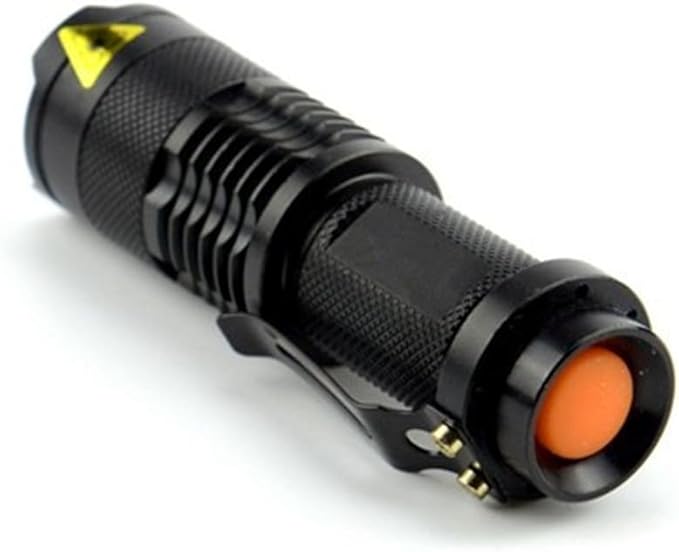 10 Pieces LED Flashlights Torch, High Lumens Mini Flashlight Waterproof Pocket Flash Light with 3 Modes, Adjustable Focus Zoomable for Camping, Hiking, Indoor, Outdoor, Home Use