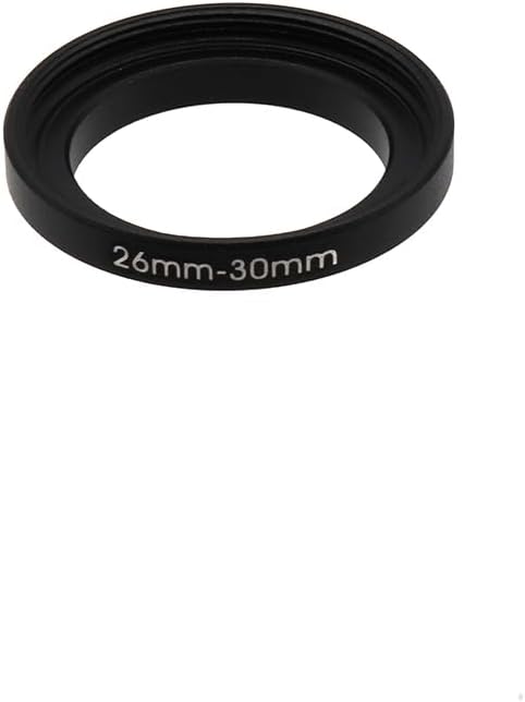 26mm to 30mm Step-Up Adapter Ring, Metal Filter Thread Converter for ND/UV/CPL Lens Filters, Camera Accessories