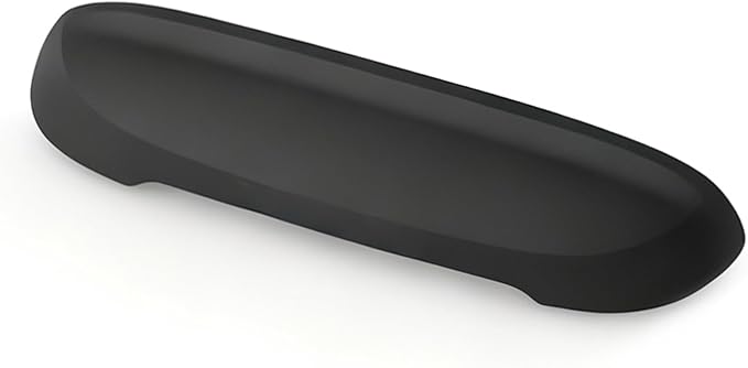 Car Rear View Camera Cover, Heat-resistant Wider Camera Cover for Clear Imaging Free from Rain, Anti-rain Protective Lens Shield with Grooved, for Most Cars (Black #02)