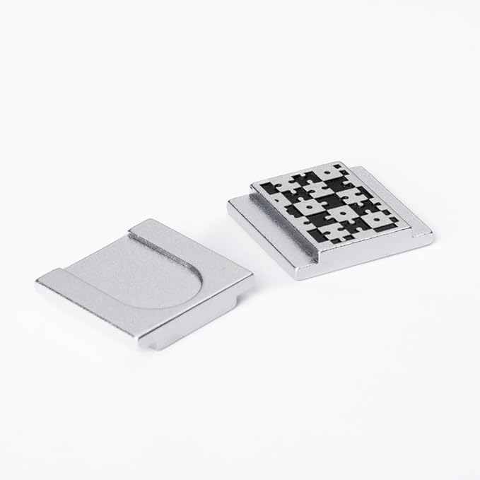Camera Metal Hot Shoe Cover Protector for Fuji X100VI X100V X-M5 X-E5 X-T4 X-T3 XPRO3 XPRO2 X-Half for Nikon ZF Z5 Z6 Z6II (Aluminum Alloy-Puzzle)