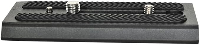 501PL 120MM Long Quick Release Plate For Manfrotto 501PL, 503, 701HDV- RC5 System Replacement (#3433PL)- Compatible with 501/503/577/701 NG Tripod Heads, With 1/4"-20 & 3/8"-16 D-Ring Screw