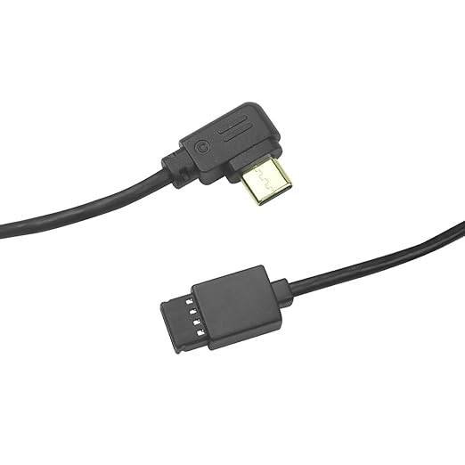DYTDIEYINGTU for DJI Ronin-s R-Wire Camera Control Connection Cable MCC-c stabilizer Data Shutter Release Extension Cable A7M3 A7R4 A7M4 Z6 Z7 Z7II GH5 GH5S (MCC-C)