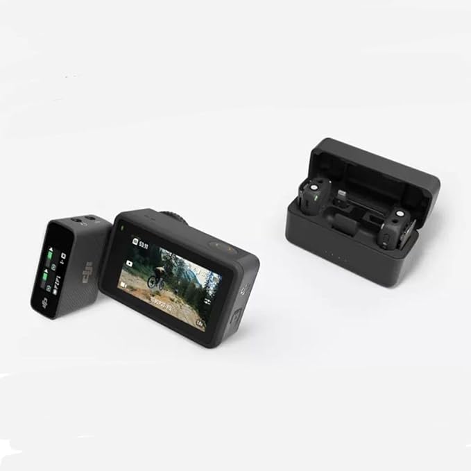 iMusk Original OEM Camera Mount Adapter for DJI Mic Receiver, Black, Plastic, Top Mount