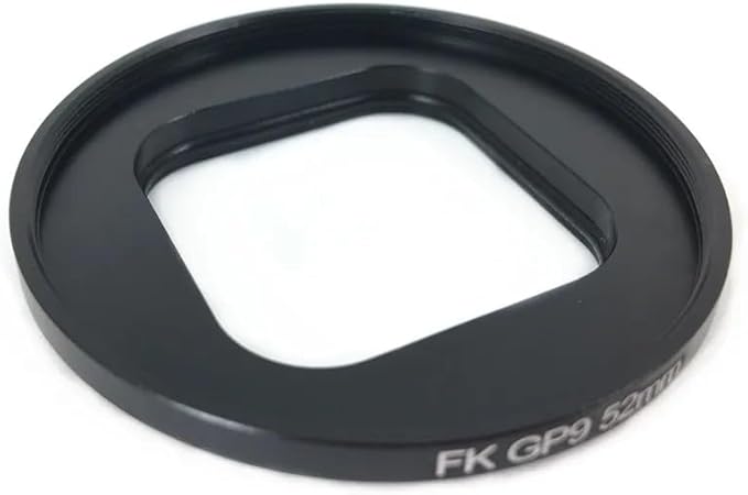 52mm Lens Filter Adapter Ring for Hero 9 10 11 12 13 Action Camera to add CPL Red Yellow Magenta Closeup Filter Excellent