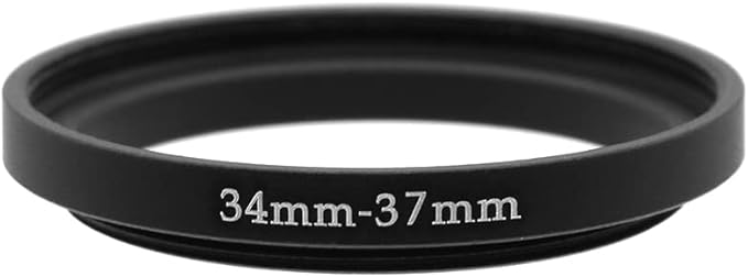 34-37/46/49/52/55/58mm Step Up & Step Down Rings Adapter for Lens and Filter 34-37 Filter Adapter Ring 34mm Lens to 37mm Filters