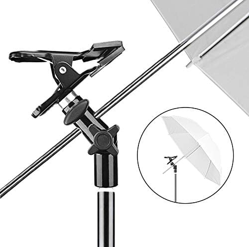 EMART 8.5FT Photography Green Screen Background Disc Reflector Light Stand with 5/8" Heavy Duty Clamp Holder, for Diffuser, Pop Up Backdrop, Photo Shooting, Video Studio, Lighting Umbrella