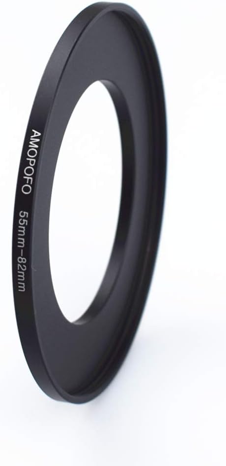55mm to 82mm Step-Up Ring Filter adapter/55mm to 82mm Camera Filter Ring for 82mm UV,ND,CPL,Metal Step Up Ring