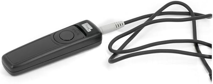 Pixel Remote Switch Shutter Release Cord for Canon EOS Rebel T6 T7 T5 EOS R R5 R3 Mark II R6 R7 R8 R10 R100 RP T8i T7i T6s T6i T5i T4i SL3 SL2 90D 80D 70D 77D M5 M6 5D 6D 7D Mark II SX70 SX60 & More